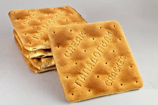 Eνδιάμεσα γεύματα ή αλλιώς snacks - cream crackers