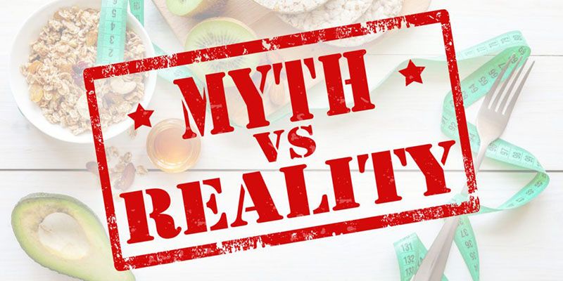 Μύθοι σχετικά με τη διατροφή - μύθοι διατροφής