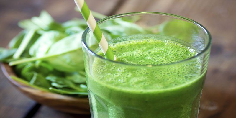 Πράσινο smoothie - πράσινα φρούτα και λαχανικά